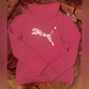 Puma Size M Cowl Neck Sweatshirt